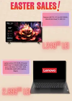 Ofertele evoMag valabile de la 30.03.2026 | Pagină: 3 | Produse: Laptop, Vestiyer, Televizor, Babak