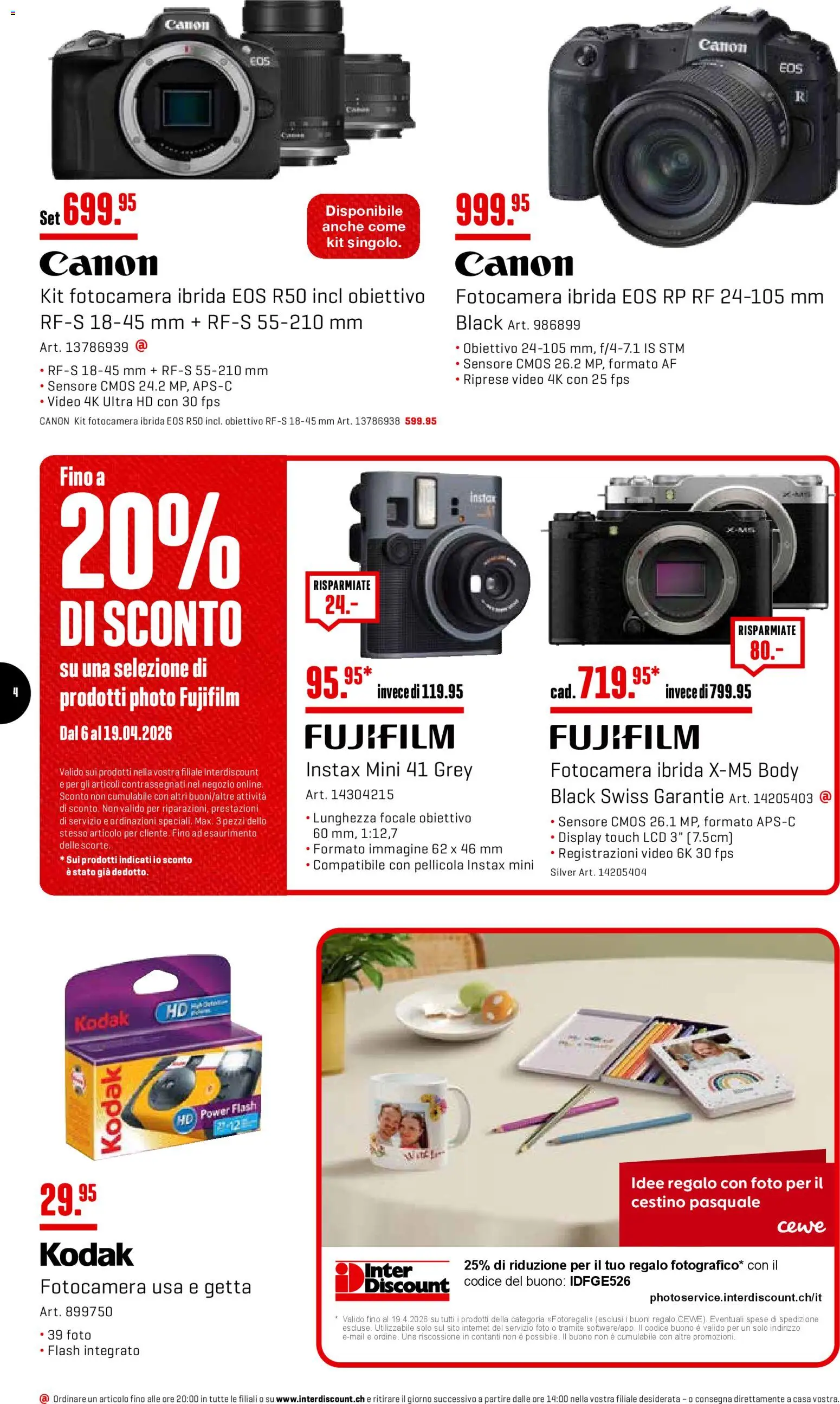 Interdiscount aktionen IT – gültig ab 06.04.2026 | Seite: 4 | Produkte: Video