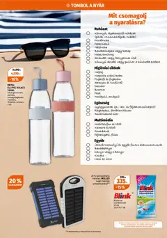 Müller akciós ujság - amely érvényes a következő dátumtól: 28.07.2025 | Oldal: 20 | Termékek: Naptej, Kulacs, Fogkrém, Dzseki