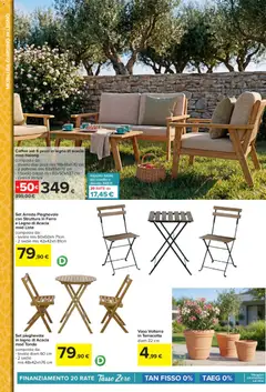 Anteprima del volantino Carrefour volantino Iper - Catalogo arredo giardino valido a partire dal 23.03.2026 | Pagina: 12 | Prodotti: Divano, Tavolo, Vaso