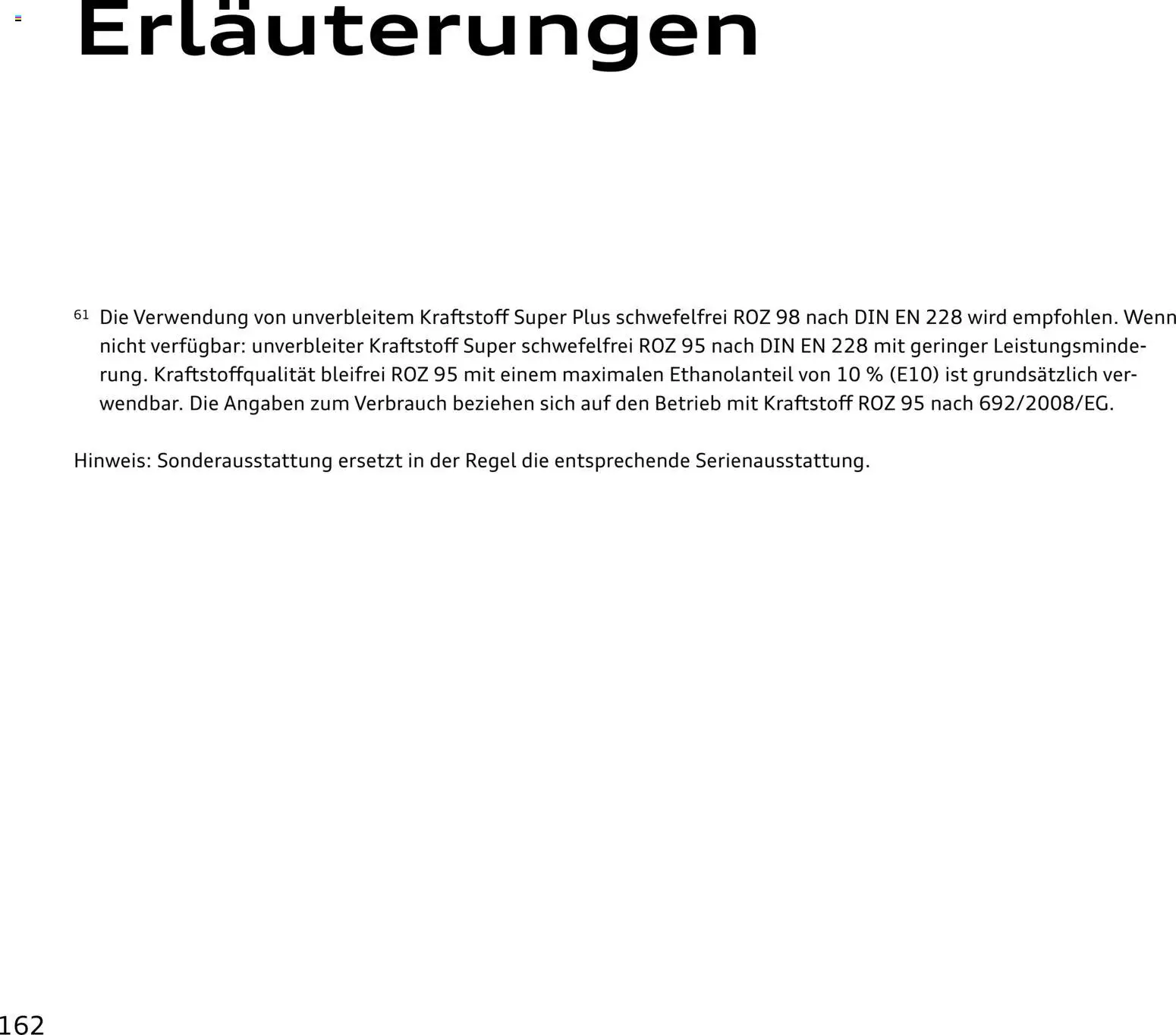 Audi A3 – gültig ab 28.10.2025 | Seite: 162