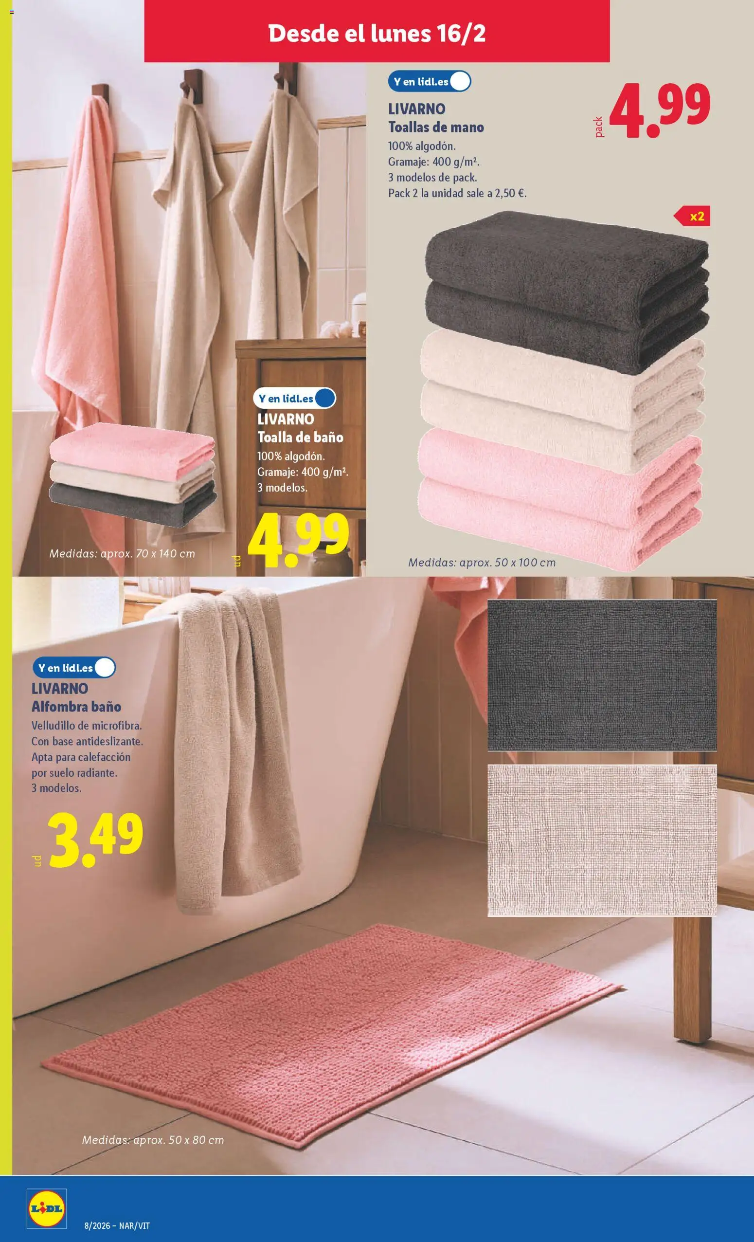 Lidl folleto de bazar │ válido desde el 16.02.2026 | Página: 14