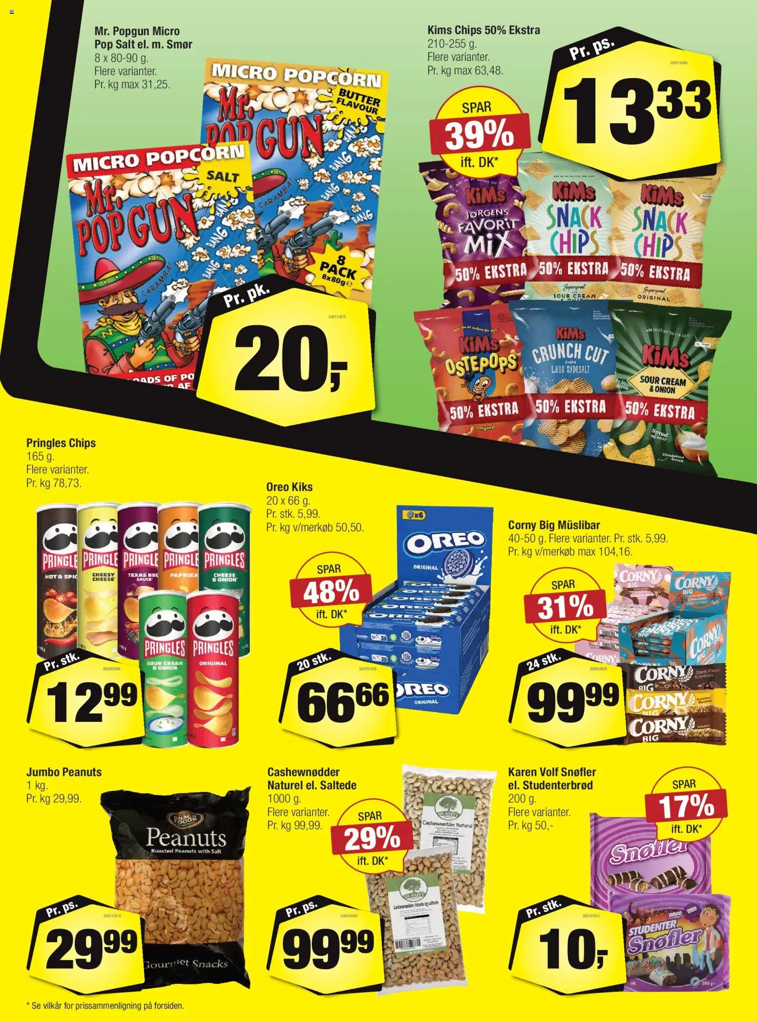 Calle tilbudsavis – gyldig fra 29.04.2026 | Side: 11 | Produkter: Smør, Brød, Cashewnødder, Paprika