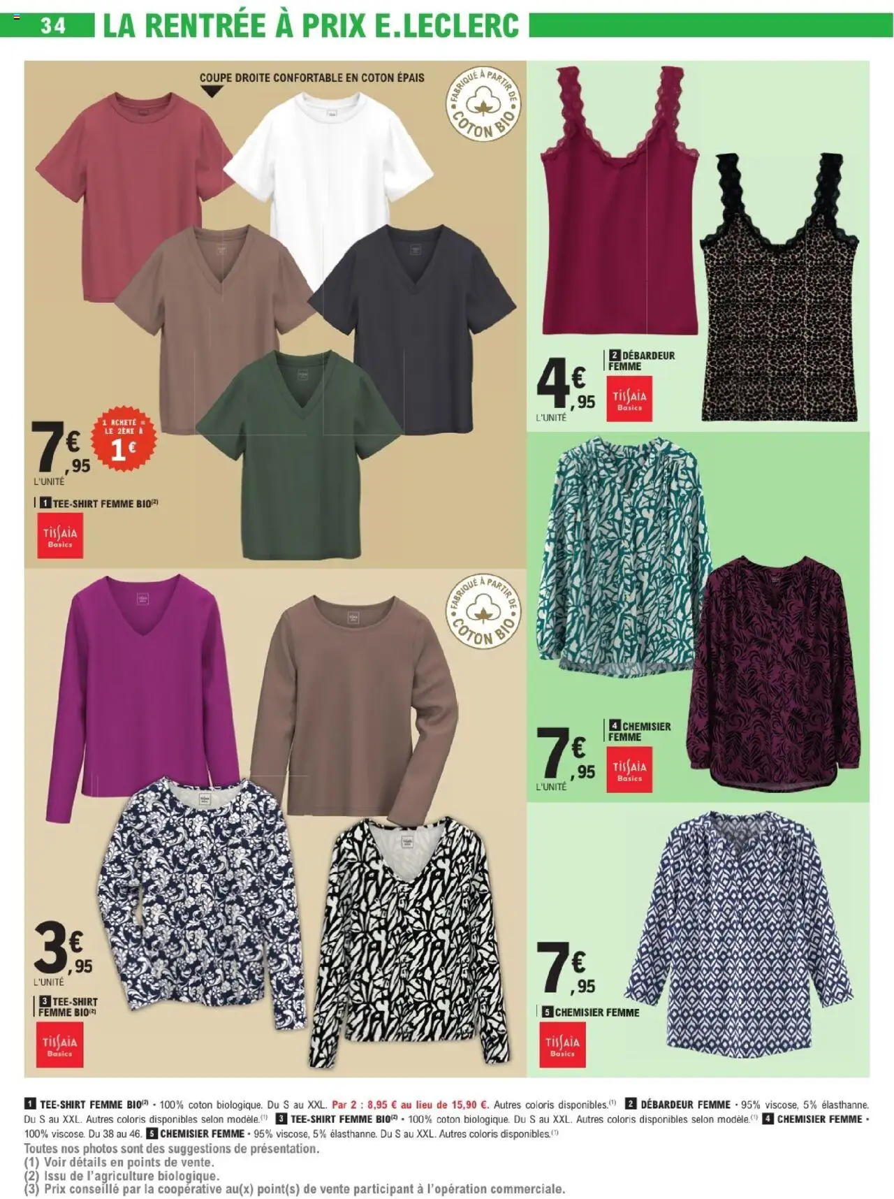  | Page: 34 | Produits: Débardeur, Chemisier, T-shirt, Blouse
