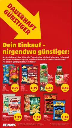 Penny Prospekt 	 ab 15.12.2025 gültig | Seite: 2 | Produkte: Käse, Apfelsaft, Paprika, Chips