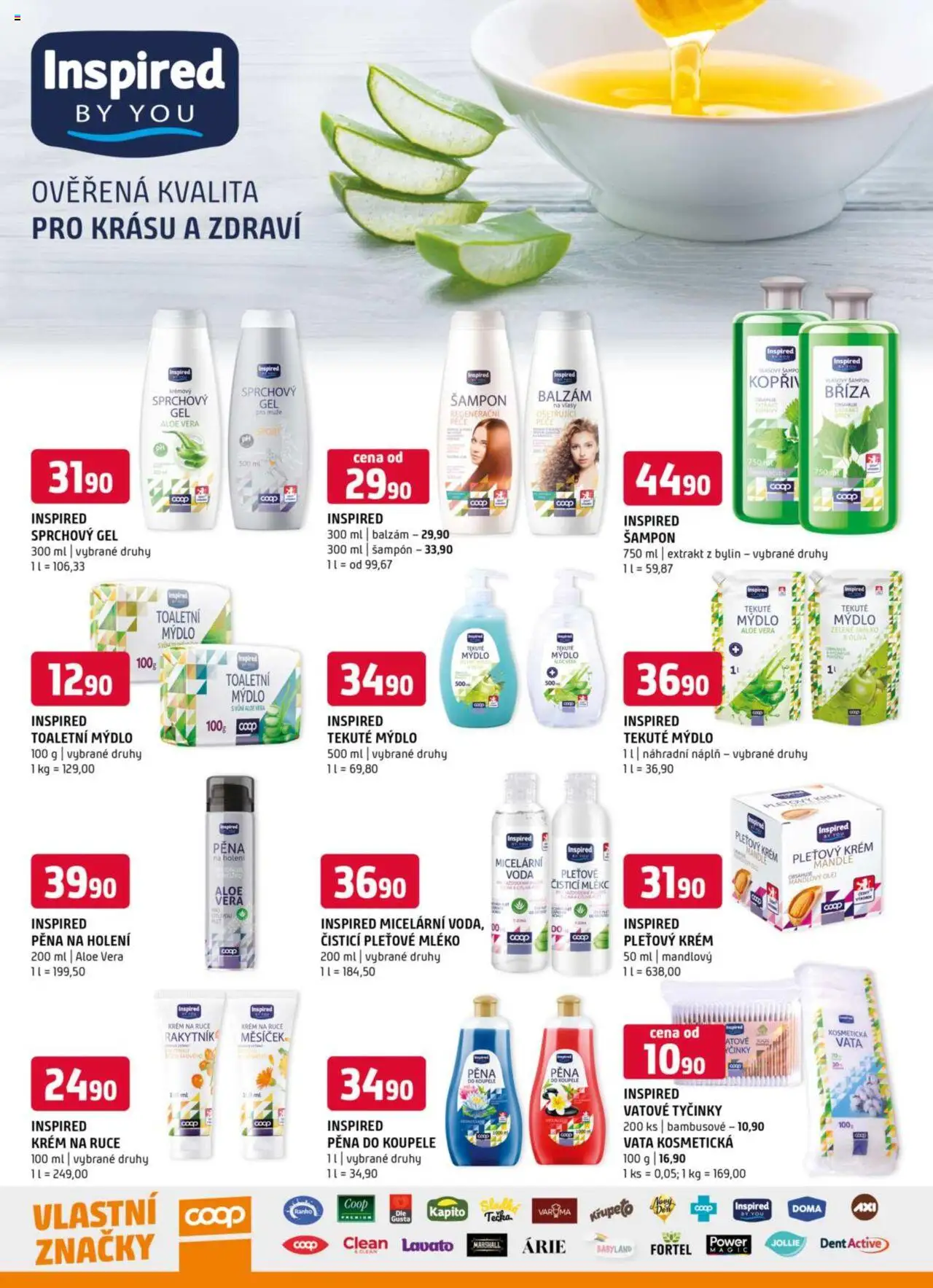 Terno leták - Olomouc od 23.07.2025 | Strana: 18 | Produkty: Mýdlo, Sprchový gel, Aloe vera, Mandle