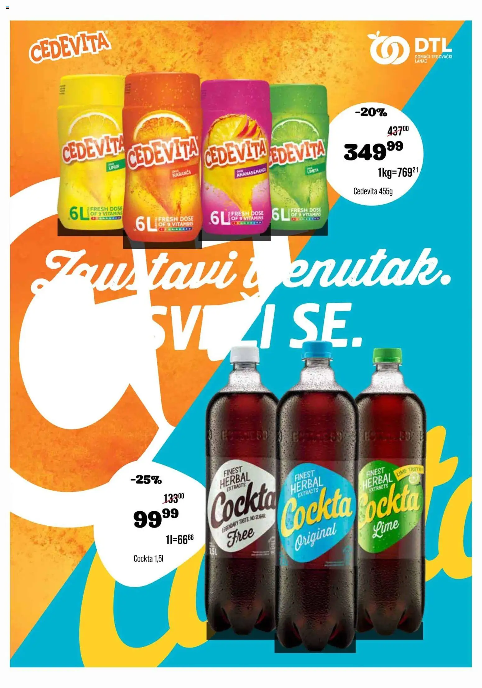 Europrom katalog - važi od 25.02.2026 | Strana: 3 | Proizvode: Mango, Cedevita