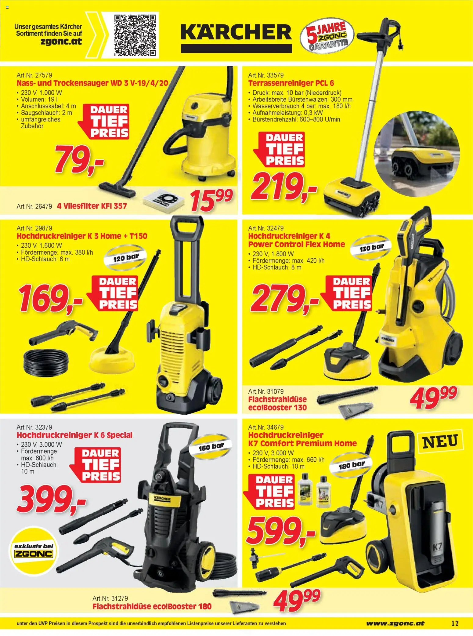 Zgonc Flugblatt April I 2026 gültig ab 01.04.2026 | Seite: 17