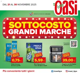 Anteprima del volantino Oasi Abruzzo catalogo valido a partire dal 21.11.2025