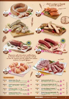 Maximo - Prévisualisation de Maximo catalogue valide à partir de 24.12.2025 | Page: 7 | Produits: Four, Poitrine de porc, Casserole, Saucisse