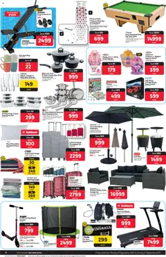 New Makro catalogue – valid from 01.09.2025 | Page: 10 | Products: Umbrella, Ironing board, Bath, Mug