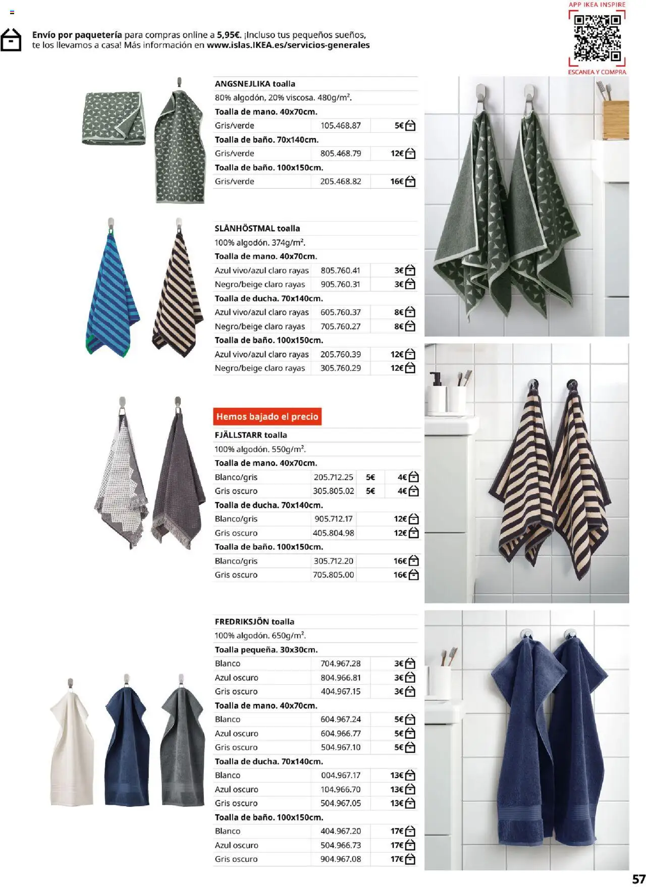 Catálogo IKEA Baňos │ válido desde el 04.02.2025 | Página: 57 | Productos: Té