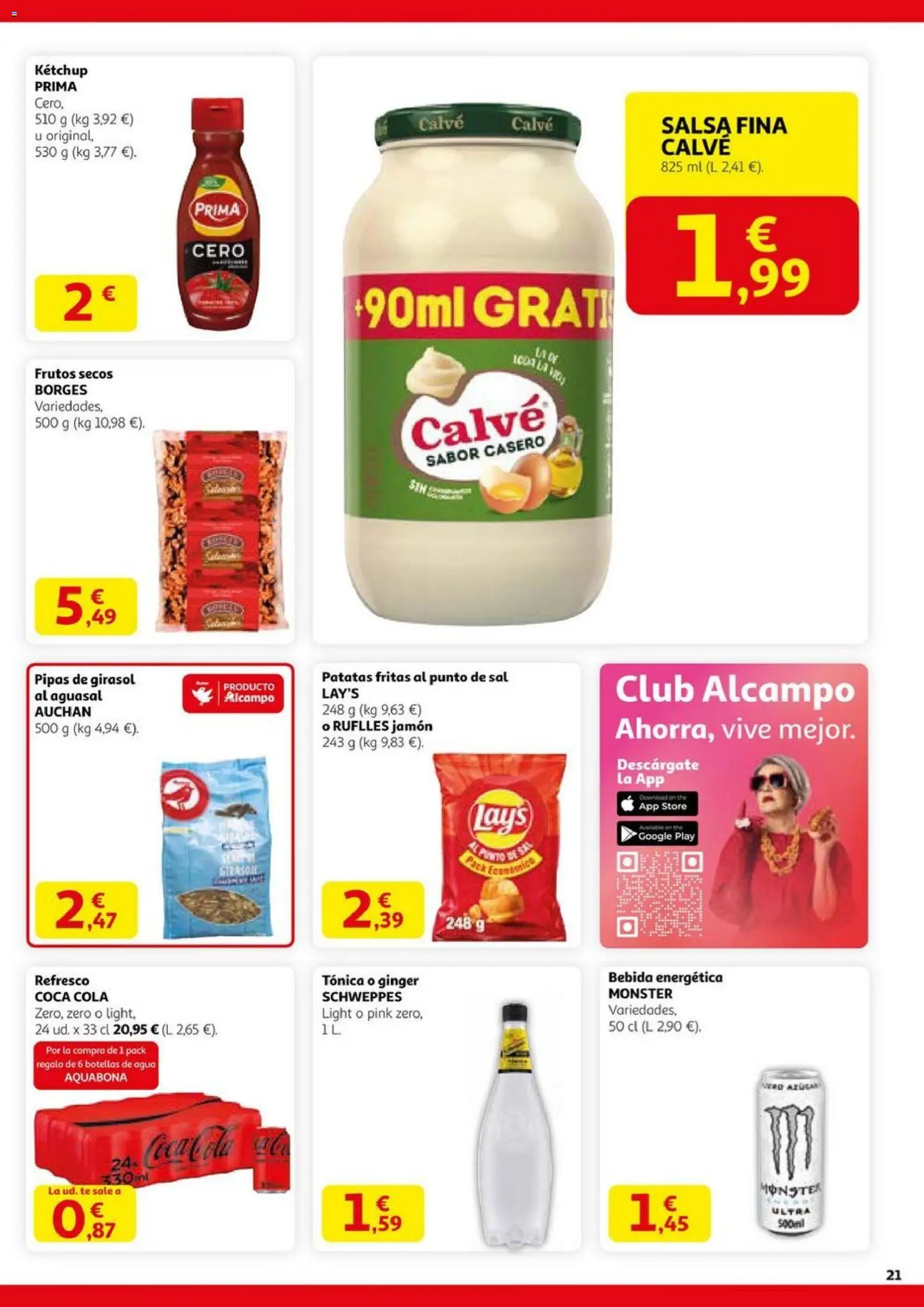 Alcampo - Black Friday  │ válido desde el 06.11.2025 | Página: 21 | Productos: Παραθυρόφυλλο, Jamón, Frutos secos, Té