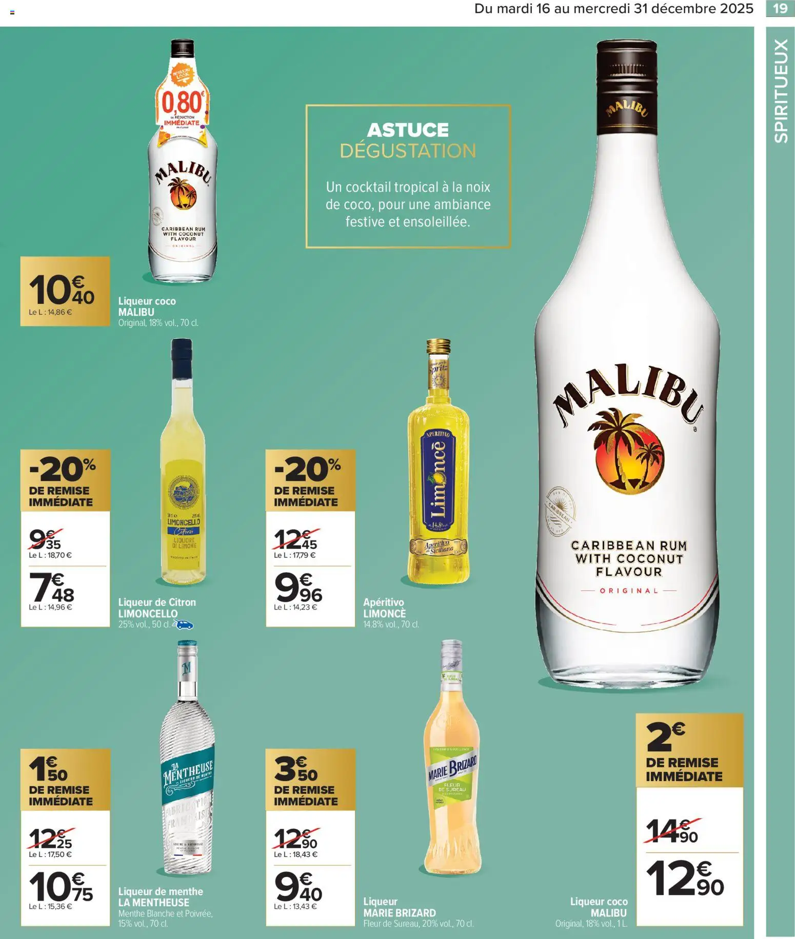 {H1} | Page: 21 | Produits: Citron, Liqueur de Menthe, Liqueur, Noix