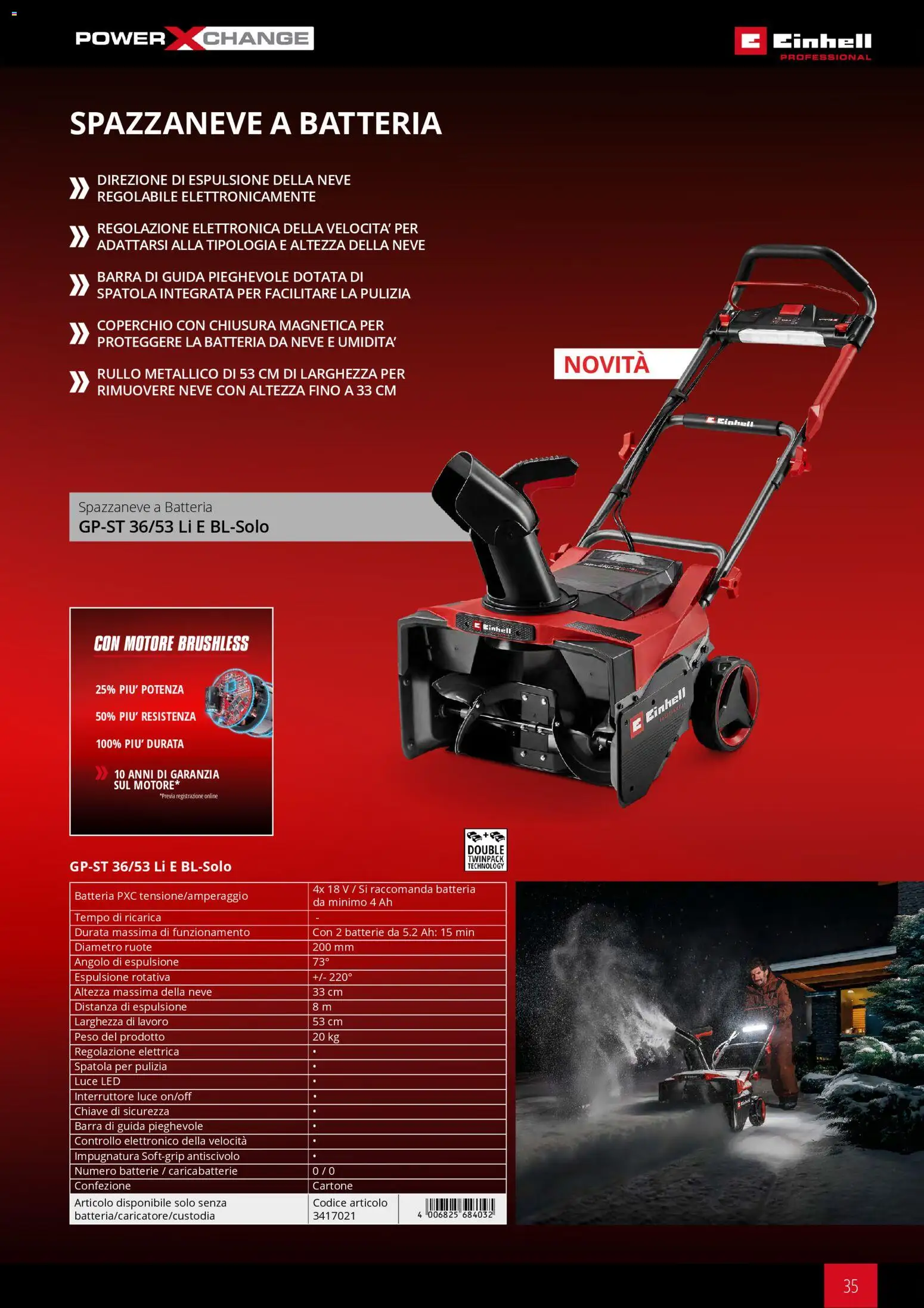 Volantino Einhell del 17.03.2026 | Pagina: 37 | Prodotti: Rullo, Spatola, Batteria, Caricabatterie