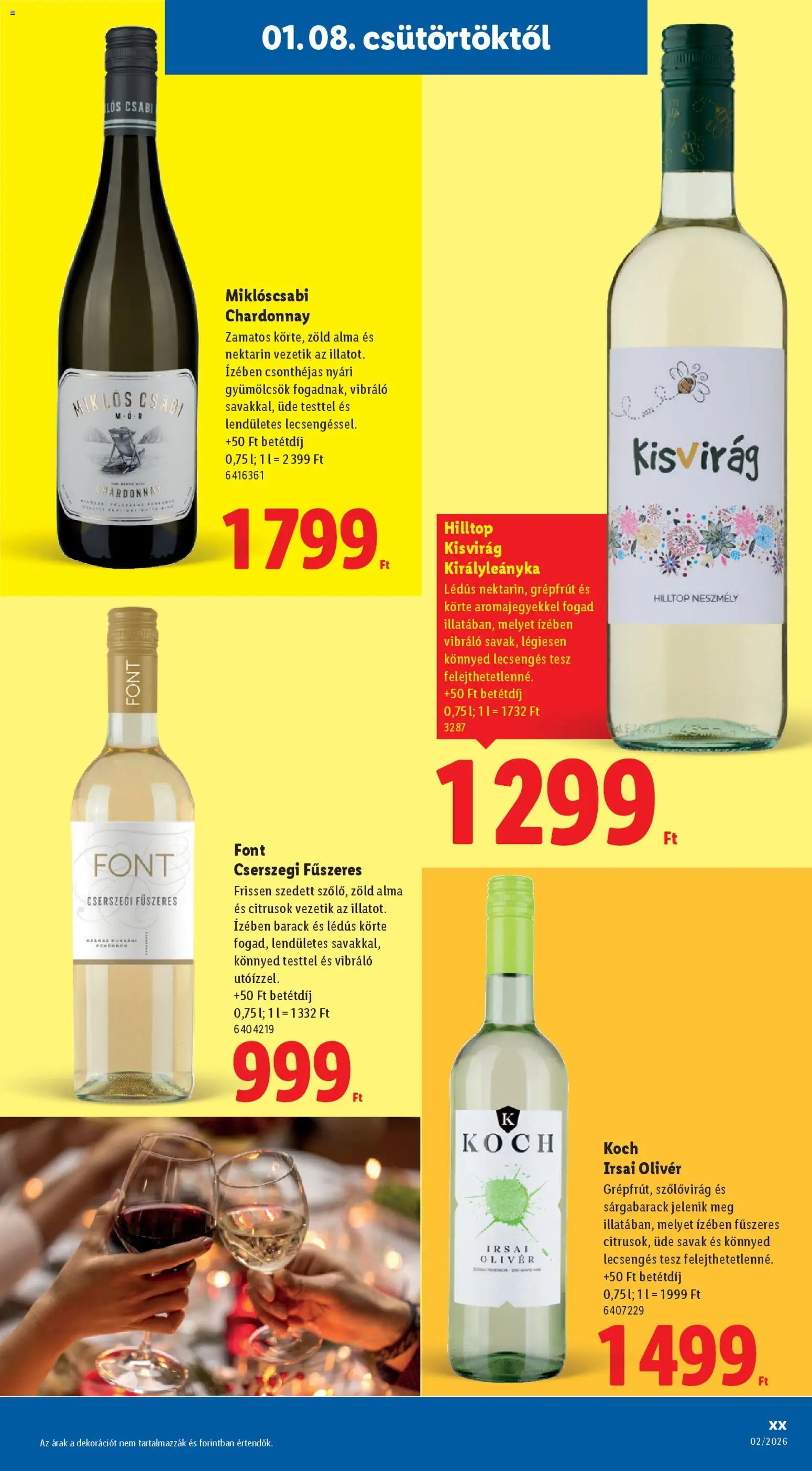 Lidl akciós ujság - amely érvényes a következő dátumtól: 08.01.2026 | Oldal: 3 | Termékek: Nektarin, Körte, Sárgabarack, Alma