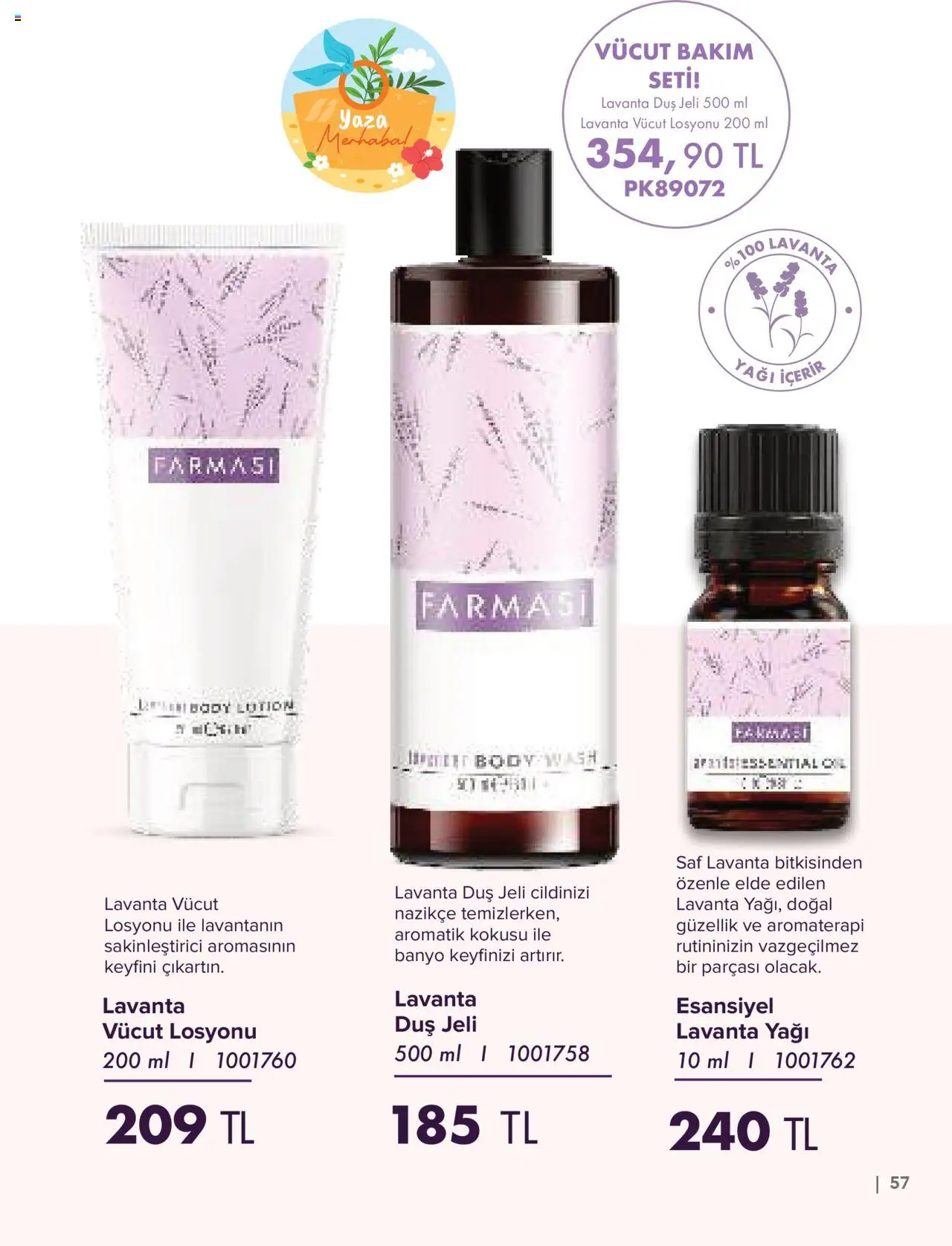 Farmasi Katalog - 01.06.2025 tarihinden itibaren geçerlidir | Sayfa: 57 | Ürünler: Banyo, Duş, Duş jeli