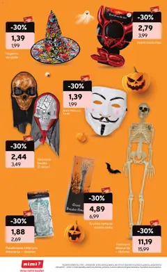 Rimi leidinys galioja nuo 07.10.2025 | Puslapis: 6 | Prekių: Kaukė, Kostiumas, Skrybėlė