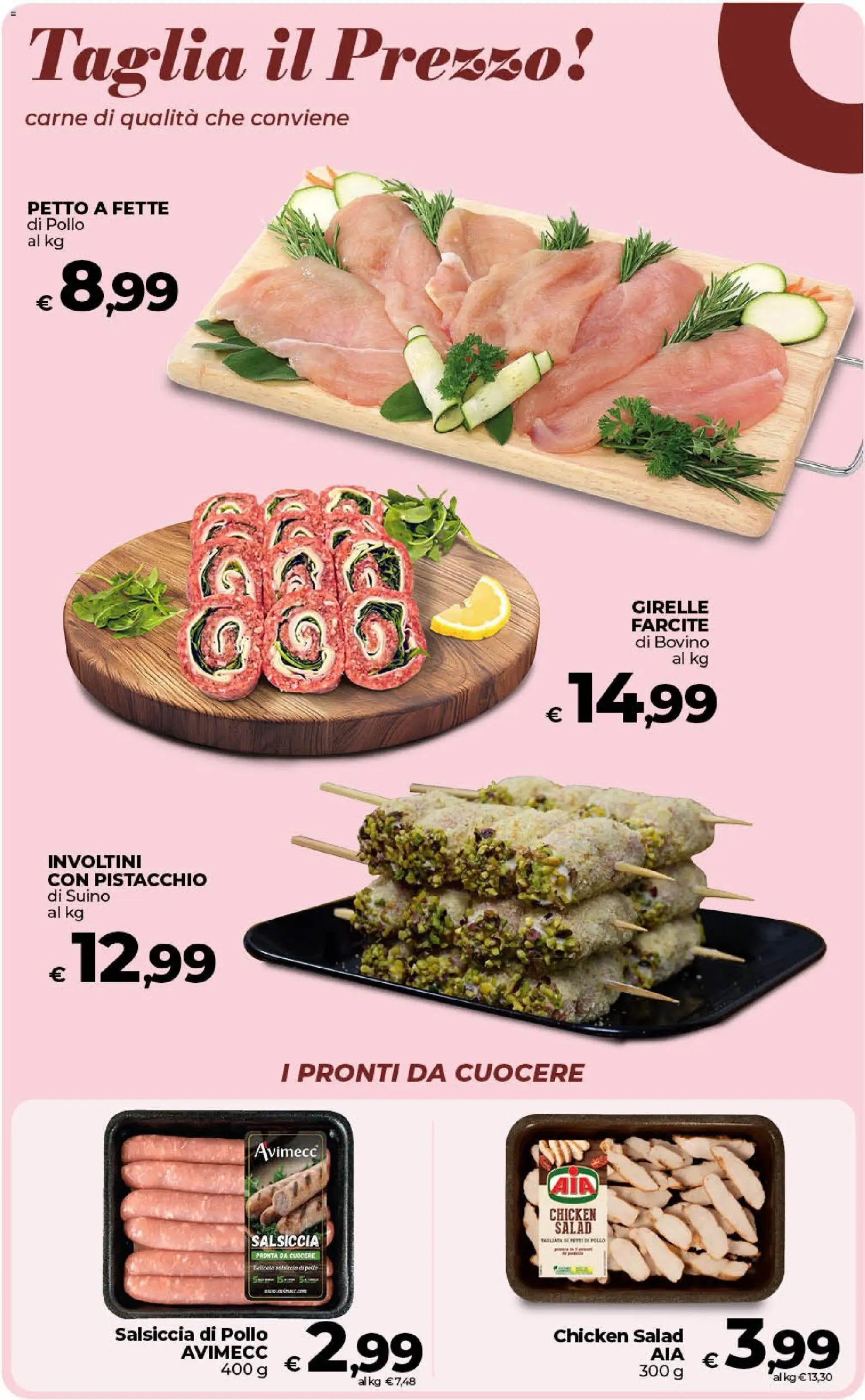 Volantino COOP del 17.04.2026 | Pagina: 13 | Prodotti: Bovino, Pollo, Suino, Salsiccia