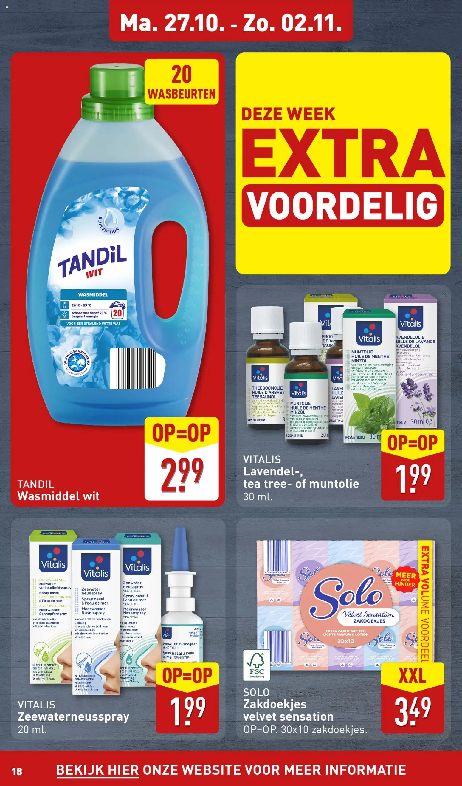 {H1} | Pagina: 18 | Producten: Wasmiddel, La, Parfum, Was