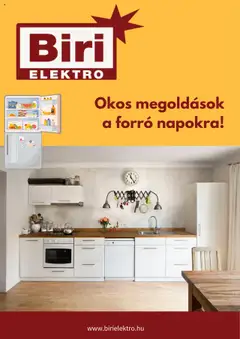 Biri Elektro Akciós újság - amely érvényes a következő dátumtól: 17.07.2025