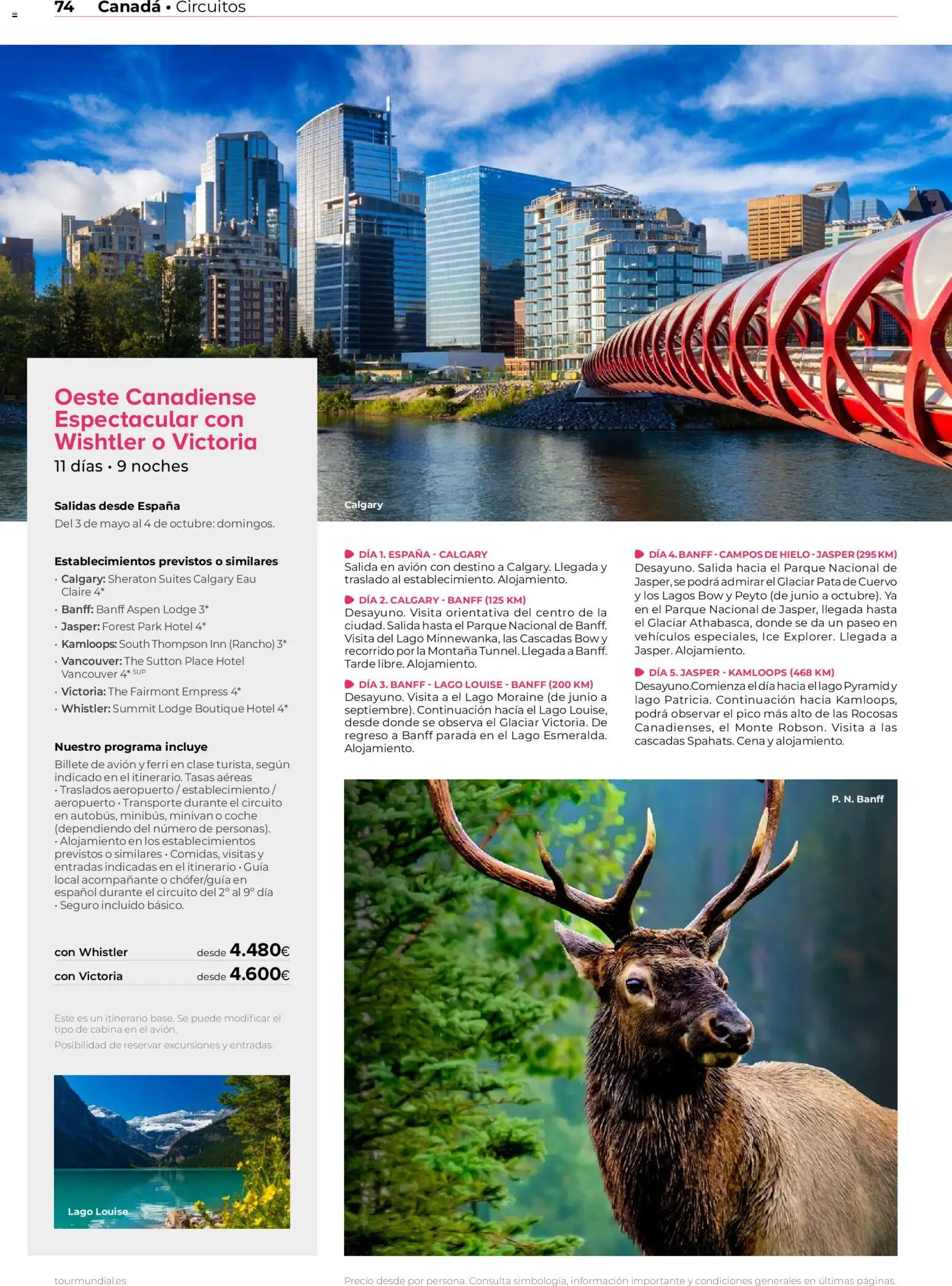 Viajes El Corte Inglés Norteamérica y Caribe │ válido desde el 01.01.2026 | Página: 74 | Productos: Ηλεκτρονικα ειδη