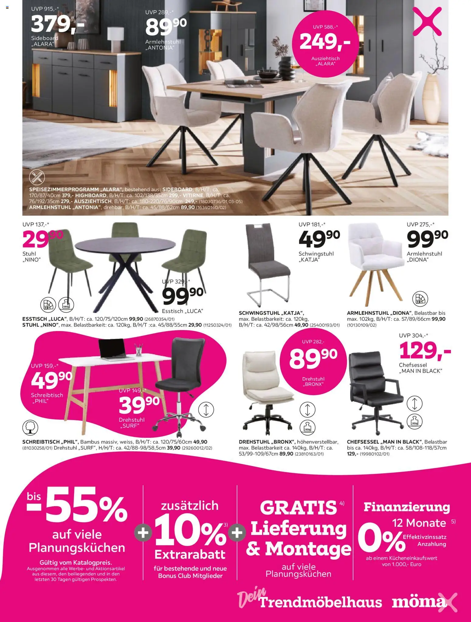 Mömax Bei dir liegt Sparen im Trend? gültig ab 30.12.2025 | Seite: 7 | Produkte: Stuhl