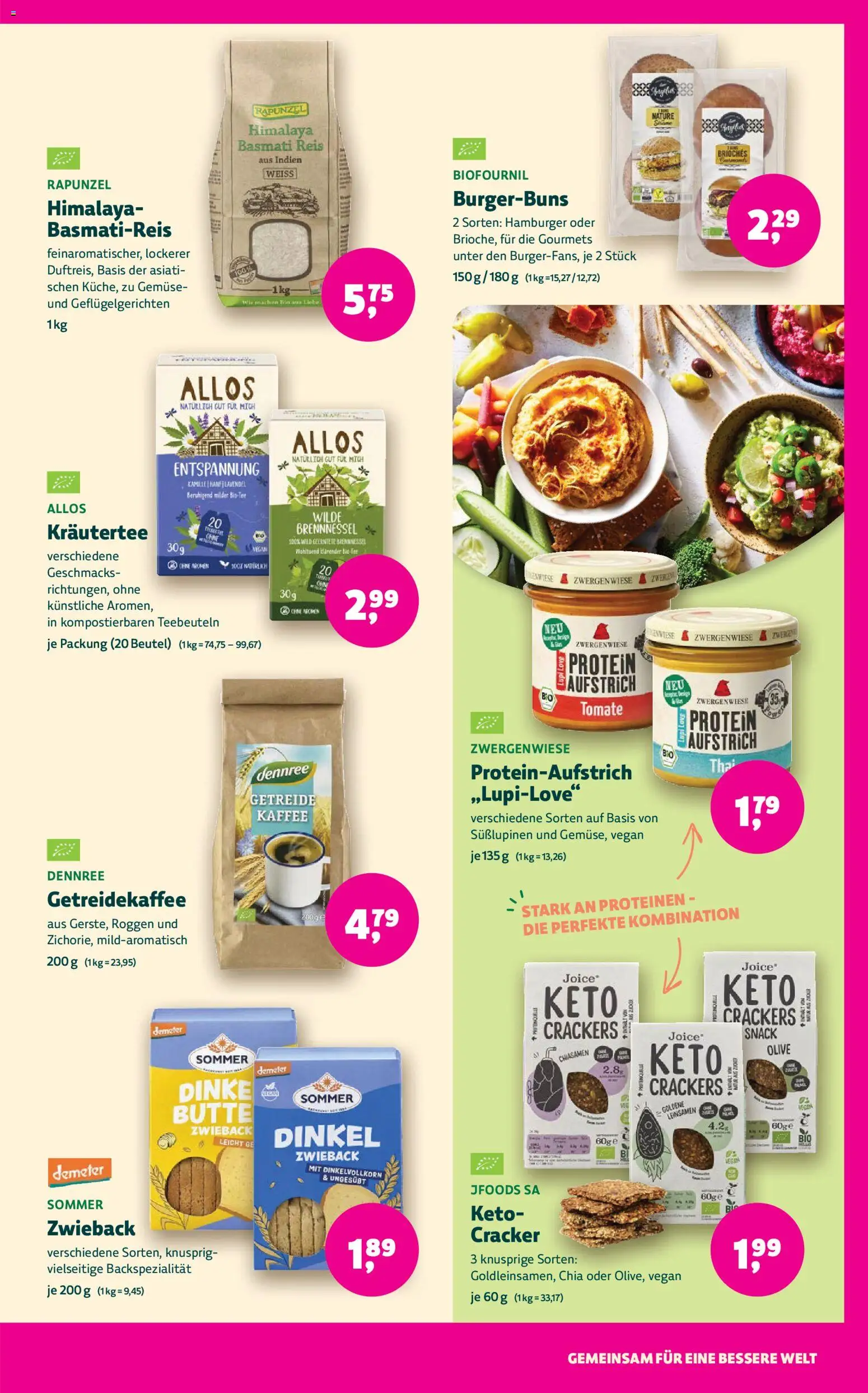 BioMarkt Prospekt – gültig ab 14.01.2026 | Seite: 11 | Produkte: Basmatireis, Kaffee, Gemüse, Getreide