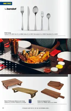 Metro Horeca - pregled Metro kataloga - važi od 01.11.2025 | Strana: 22 | Proizvode: Escajg