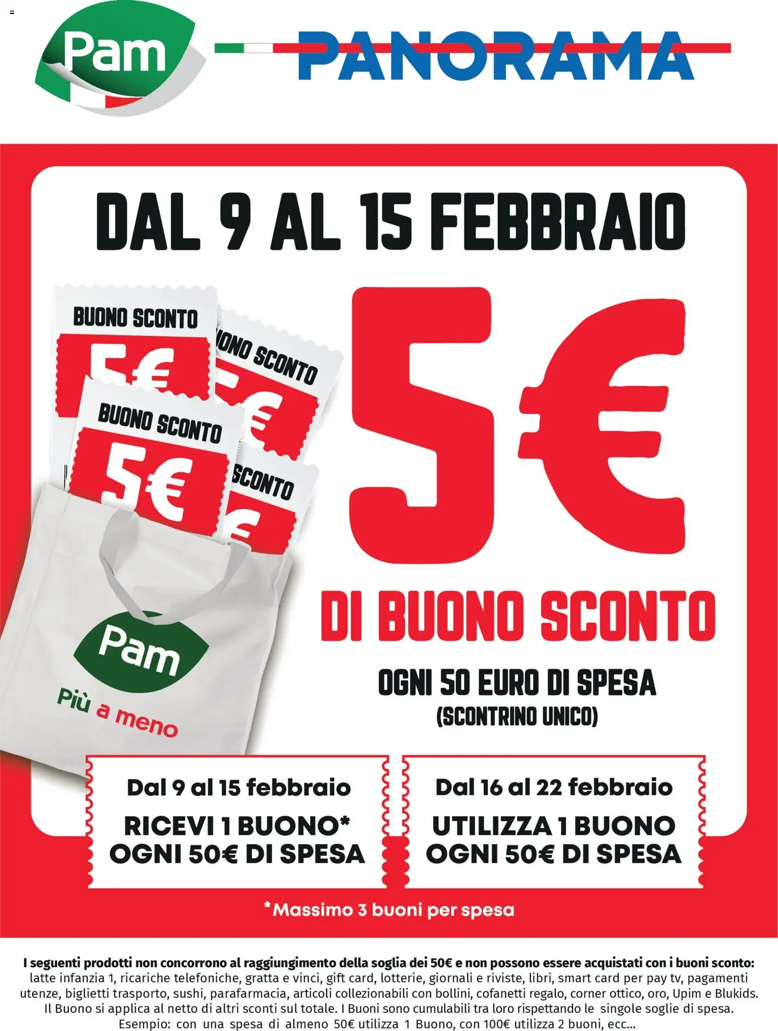 Volantino Panorama del 09.02.2026 | Pagina: 1