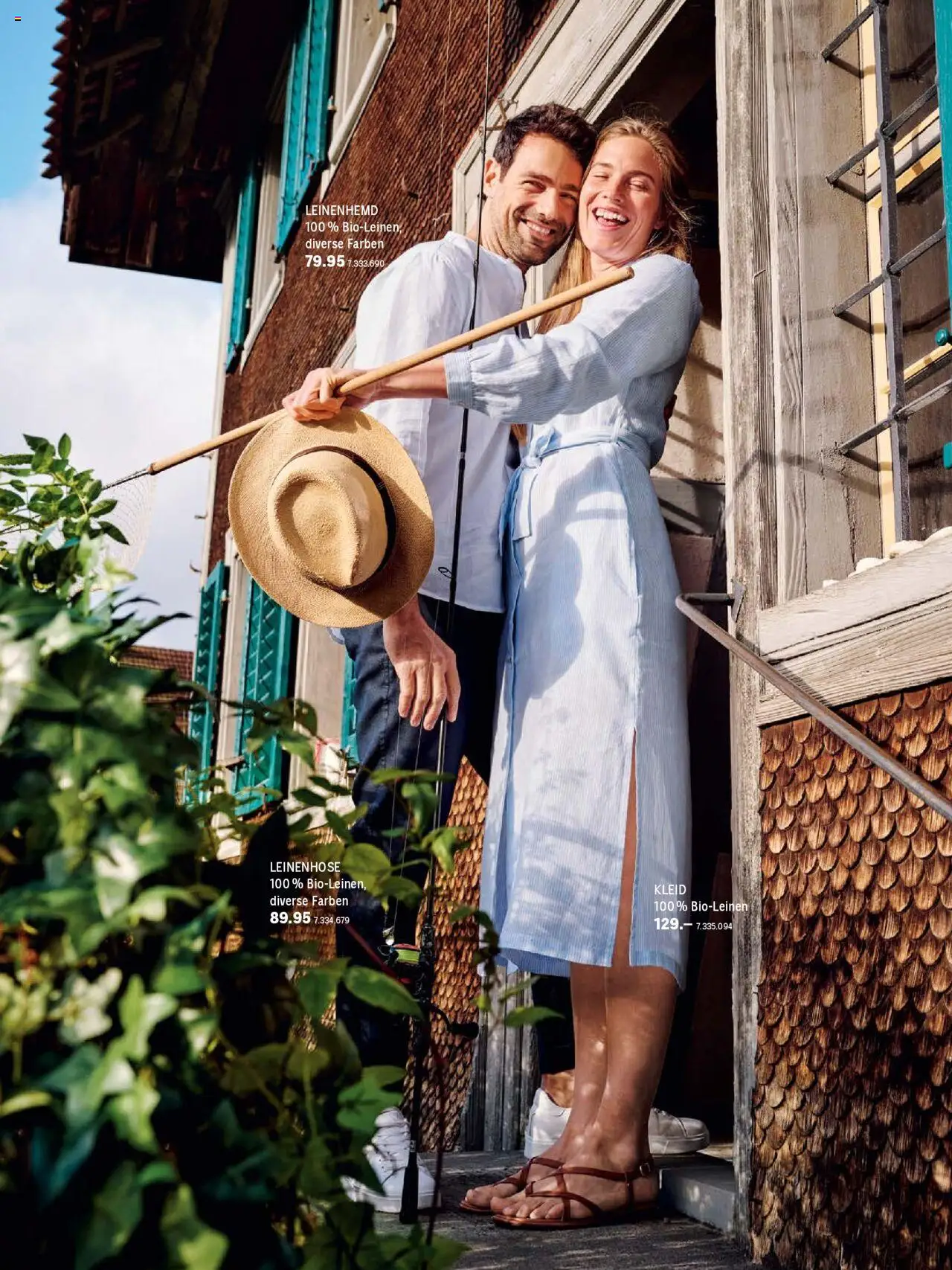 Coop City Aktionen Naturaline ab 09.08.2025 | Seite: 6 | Produkte: Leinenhose, Kleid