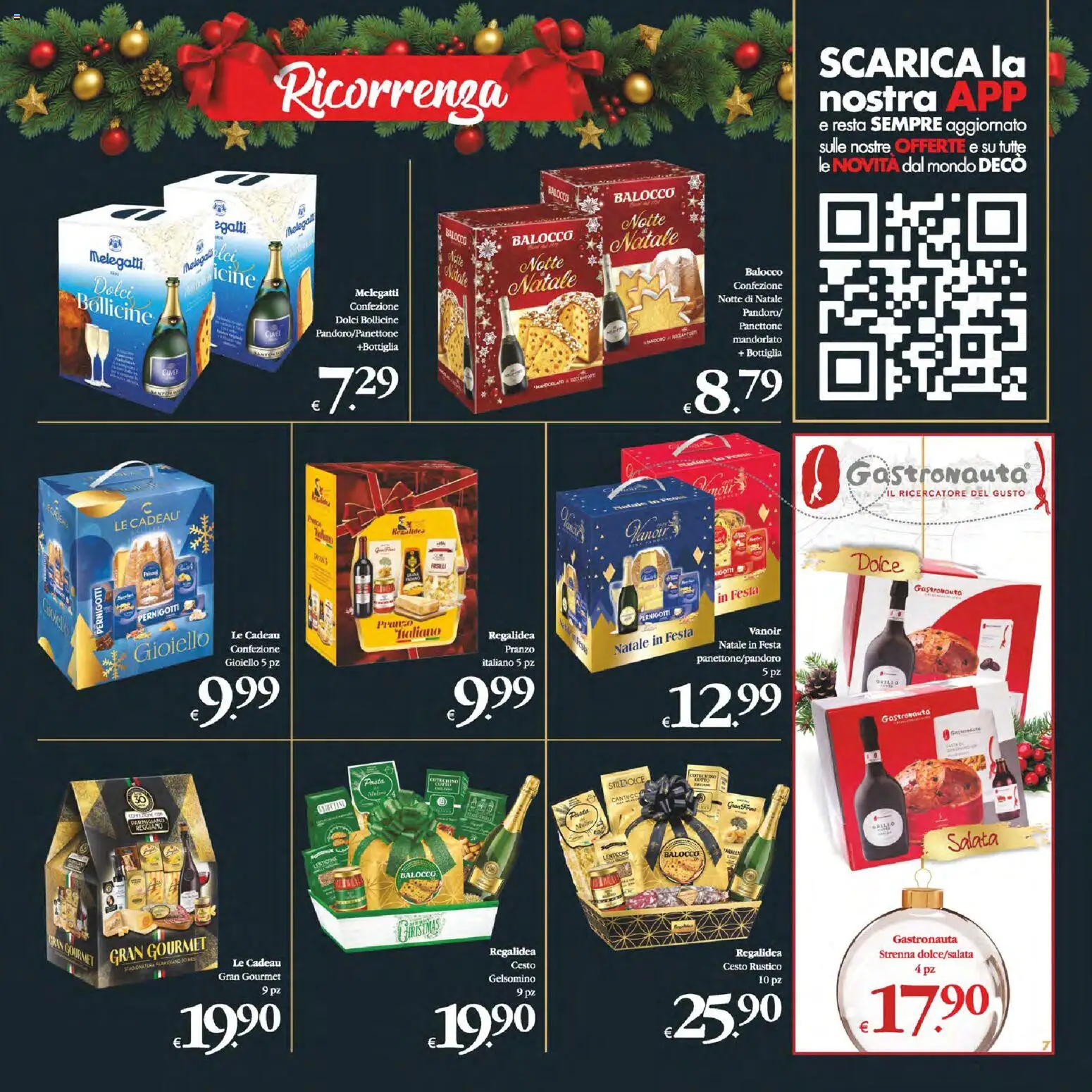 Volantino Decò del 16.12.2025 | Pagina: 7 | Prodotti: Lenticchie, Panettone, Bottiglia