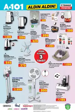 A101 Katalog Aldın Aldın - 17.07.2025 tarihinden itibaren geçerlidir | Sayfa: 8