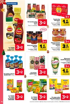 Vista previa Carrefour folleto válido desde el 29.12.2025 | Página: 26 | Productos: Aceite, Tomates, Salsa de tomate, Té