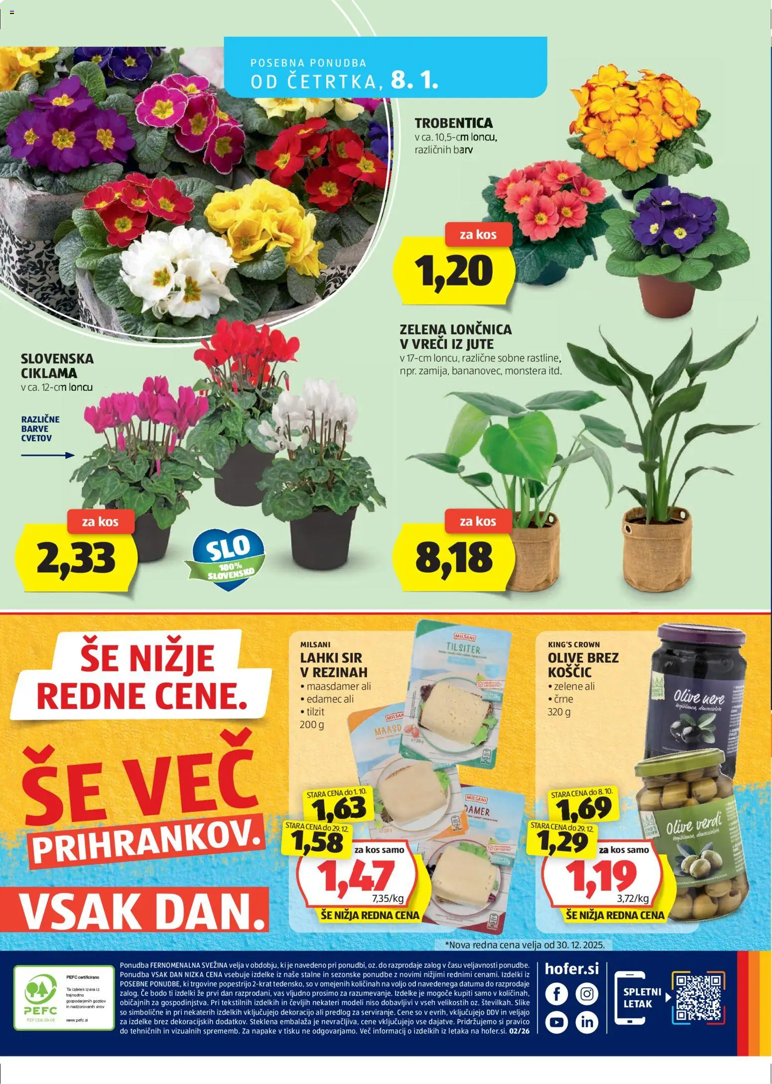 Hofer SI katalog | vrijedi od 30.12.2025 | Stranica: 32 | Proizvodi: Sir