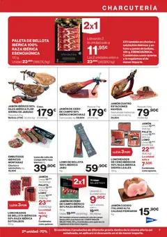 Vista previa Hipercor catálogo válido desde el 07.01.2026 | Página: 9 | Productos: Jamón ibérico, Jamón, Jamón cocido, Νυχτικό