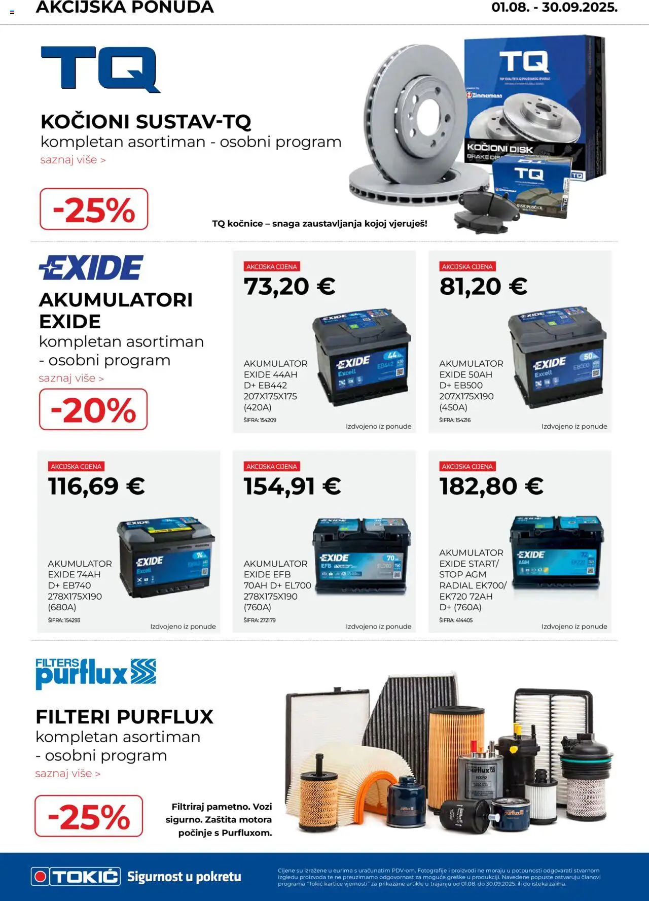 Tokić katalog | vrijedi od 18.08.2025 | Stranica: 4 | Proizvodi: Pločice, Disk