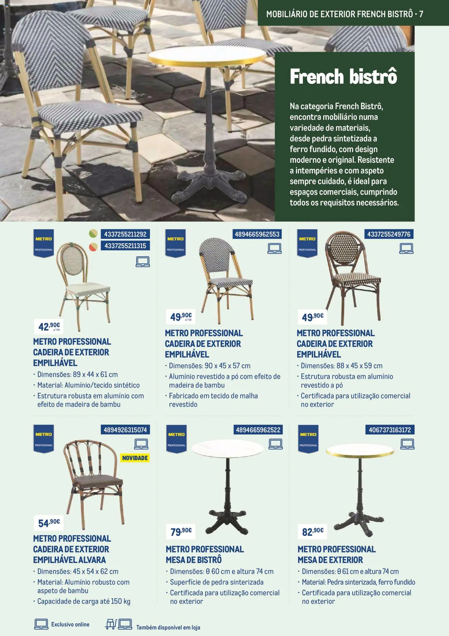 Makro Prepare o seu negócio para o bom tempo com 10desconto │ válido de 01.03.2026 | Página: 7 | Produtos: Ferro, Pó, Mesa, Cadeira