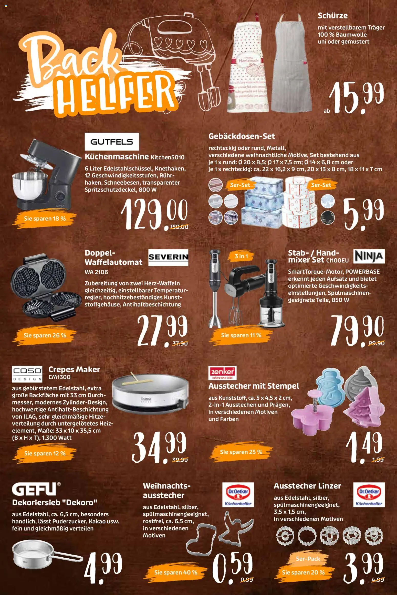 V-Markt - Backbeilage 2025 – gültig ab 13.11.2025 | Seite: 4 | Produkte: Mixer