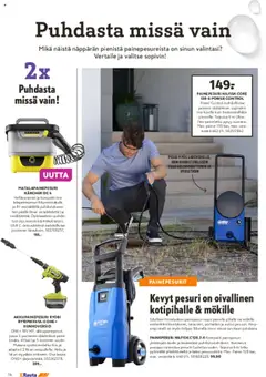 K-Rauta tarjoukset - Pakissa – voimassa 07.03.2025 alkaen | Sivu: 14