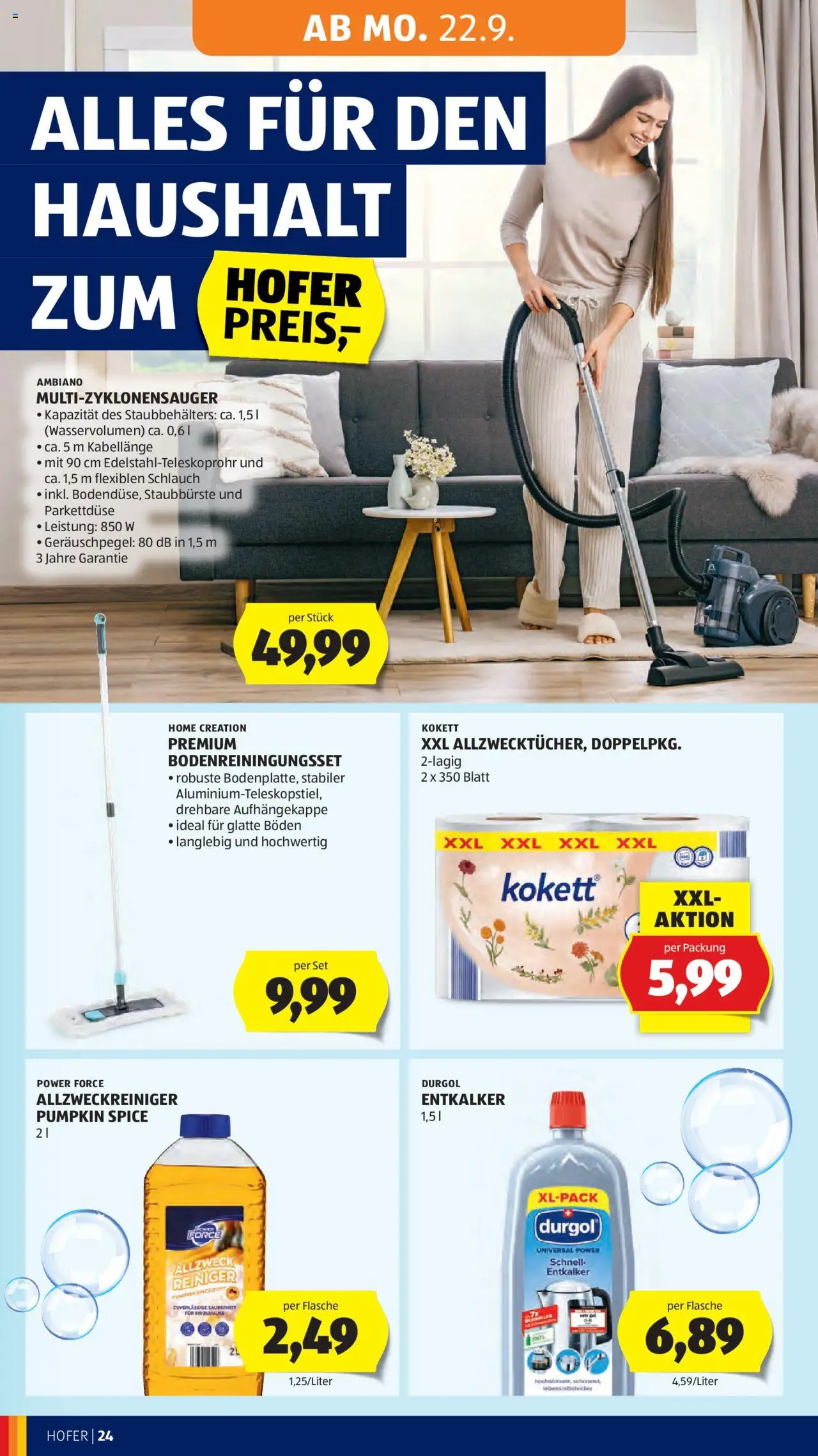 Hofer Flugblatt gültig ab 19.09.2025 | Seite: 28