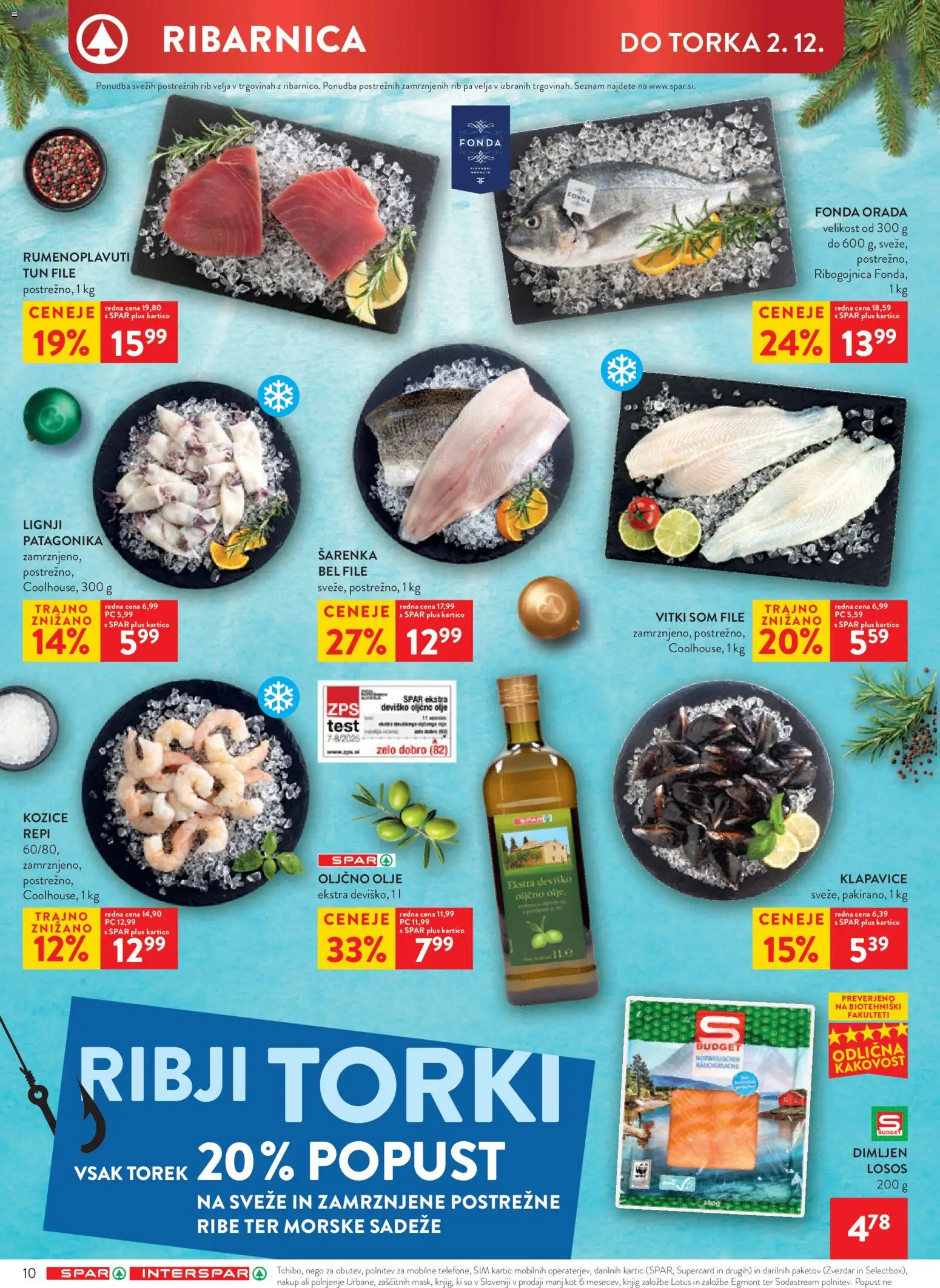 Novi Spar katalog ponudbe – veljaven od 26.11.2025 | Stran: 10