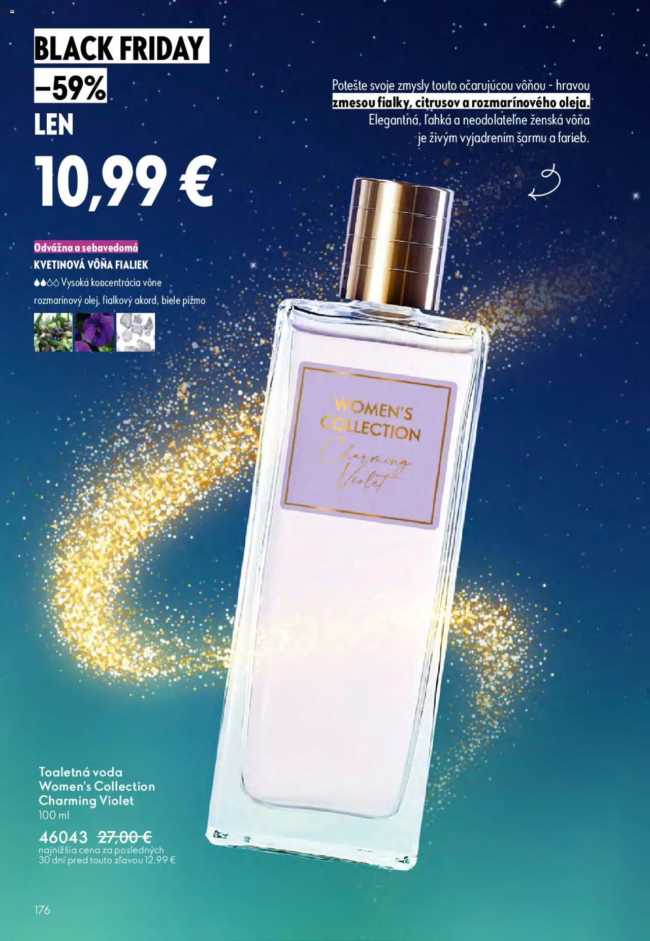 Nové Oriflame akcie – leták je platný od 12.11.2025 | Strana: 176 | Produkty: Toaletná voda, Voda