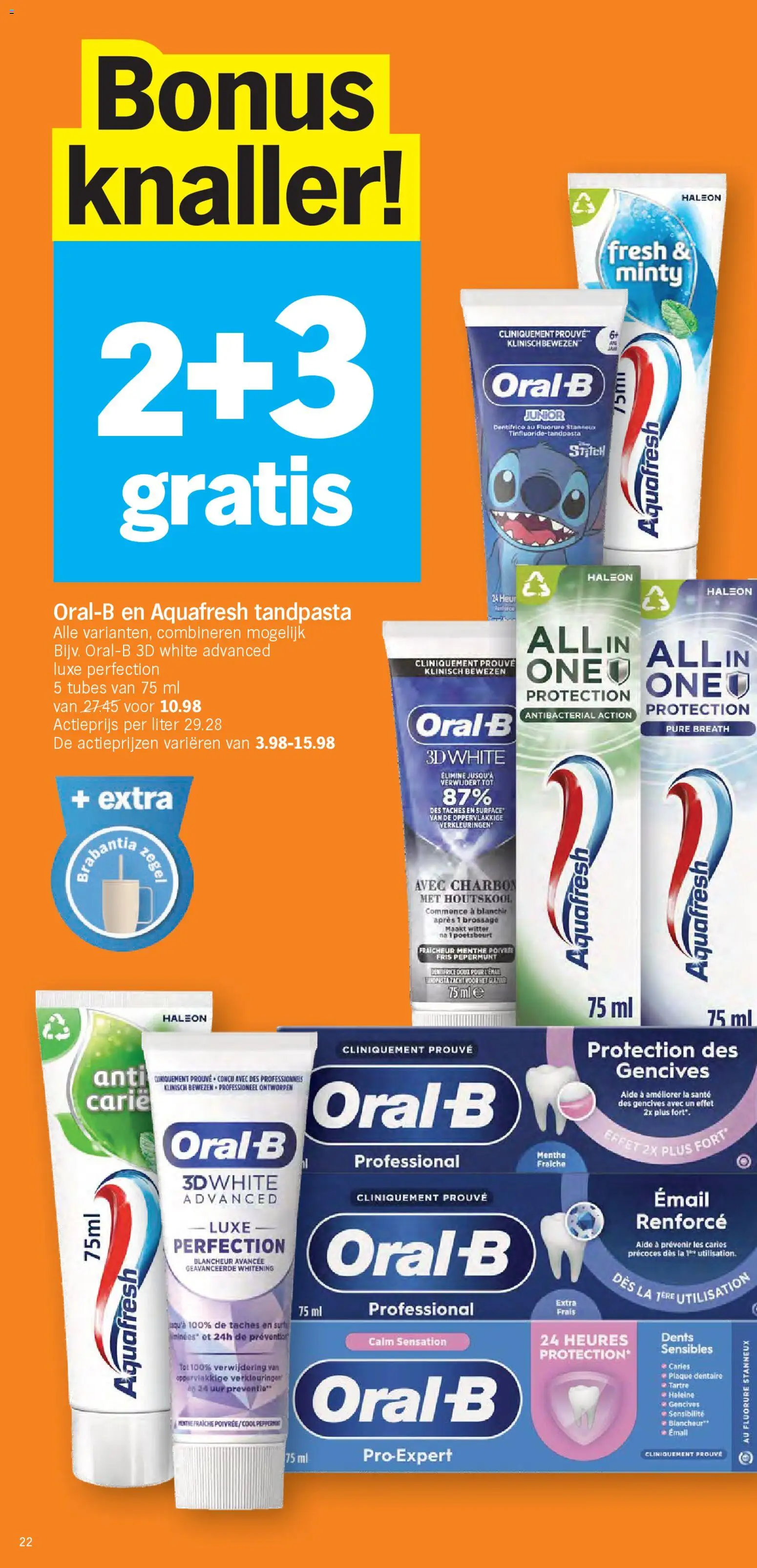 {H1} | Pagina: 22 | Producten: Pepermunt, La, Tandpasta