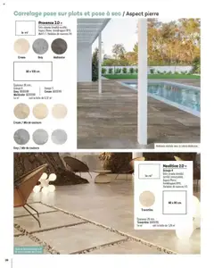 Gedimat - Prévisualisation de Gedimat Aménagements extérieurs valide à partir de 14.03.2025 | Page: 38 | Produits: Plots