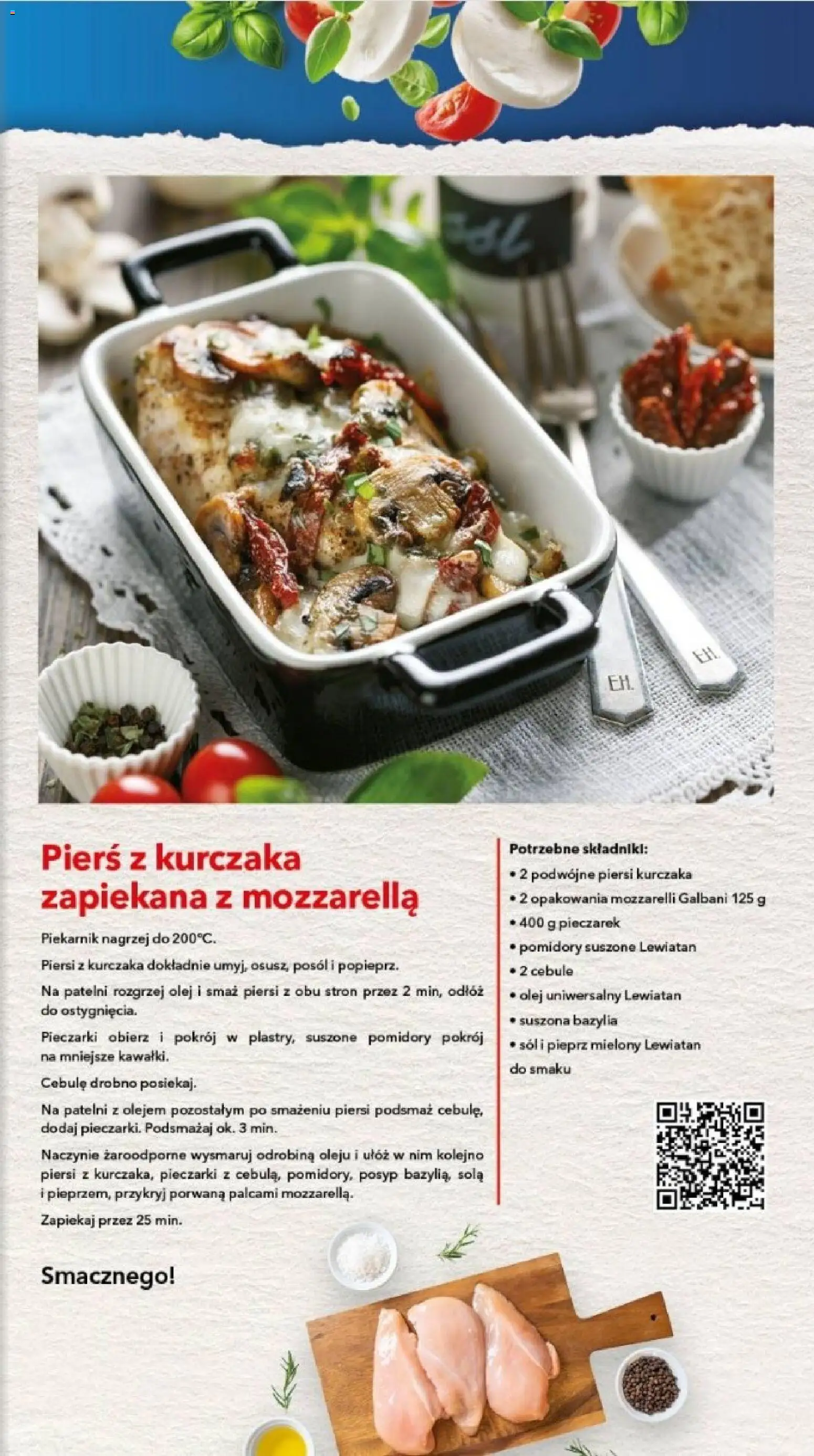 Lewiatan gazetka - Legnica od 12.02.2026 | Strona: 5 | Produkty: Bazylia, Mozzarella, Cebule, Pieprz