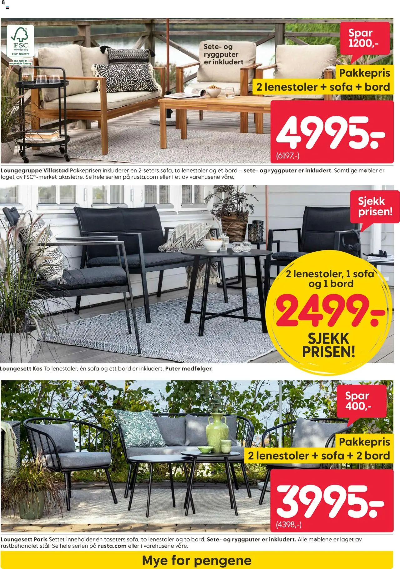  | Side: 8 | Produkter: Суміш дитяча, Sofa, Bord