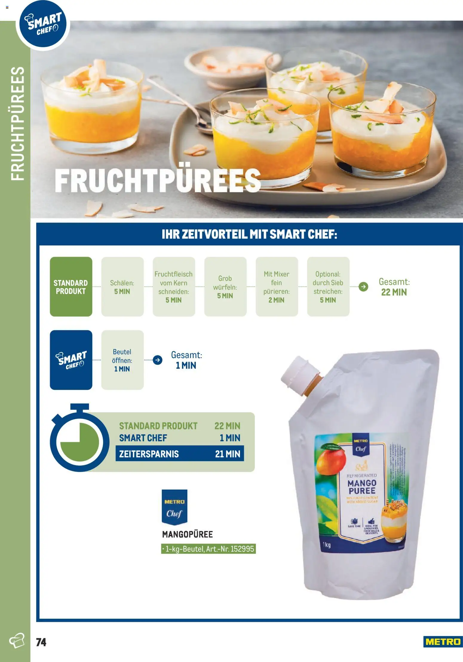 Metro angebote - Smart Chef Obst & Gemüse gültig ab 26.03.2026 | Seite: 74 | Produkte: Mango, Mixer