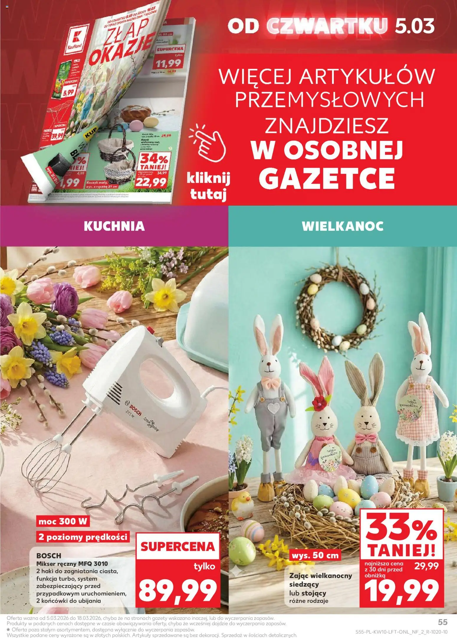 Kaufland Polsko leták od 05.03.2026 | Strana: 55