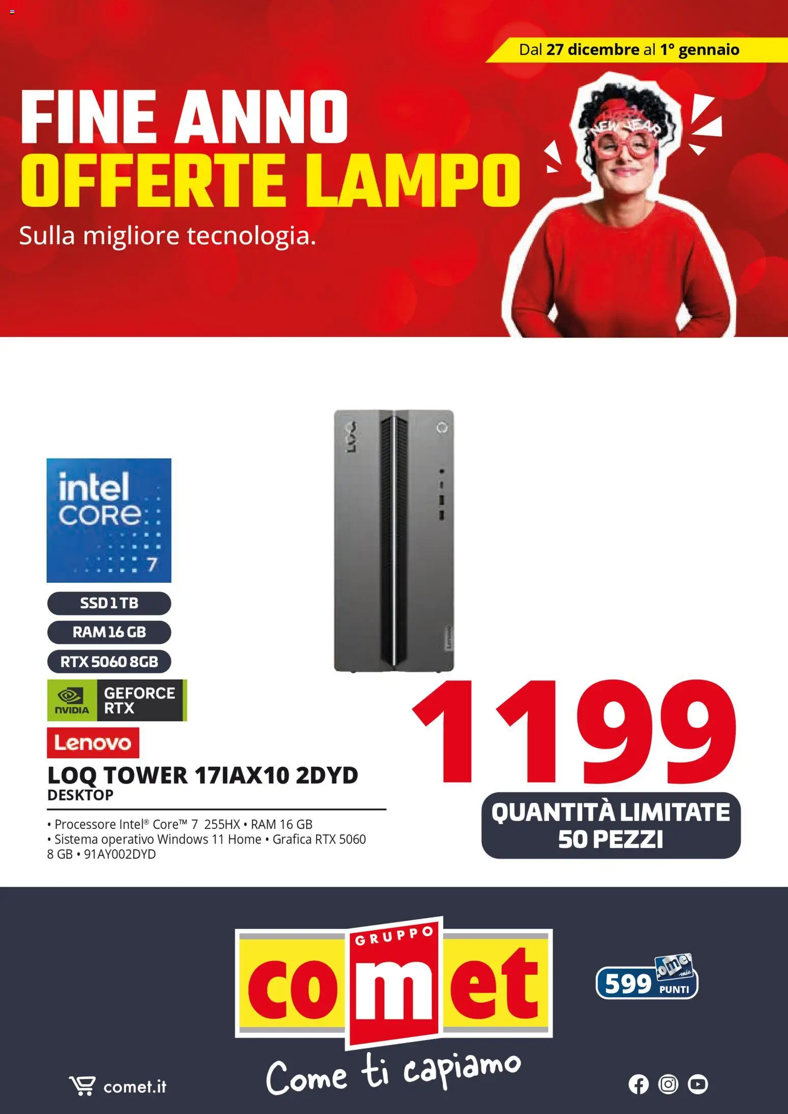 Volantino Comet del 27.12.2025 | Pagina: 27